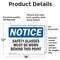 Signmission 12 in Height, 18 in Width, Vinyl Decal, Rectangle OS-2PACK-NS-D-1218-L-18169 - alternate 5